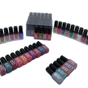 CR Peel-Off Nail Polish 36 Pcs Box