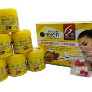 Gariner Skin Lightening & Fairness 6 Step Facial Kit Box