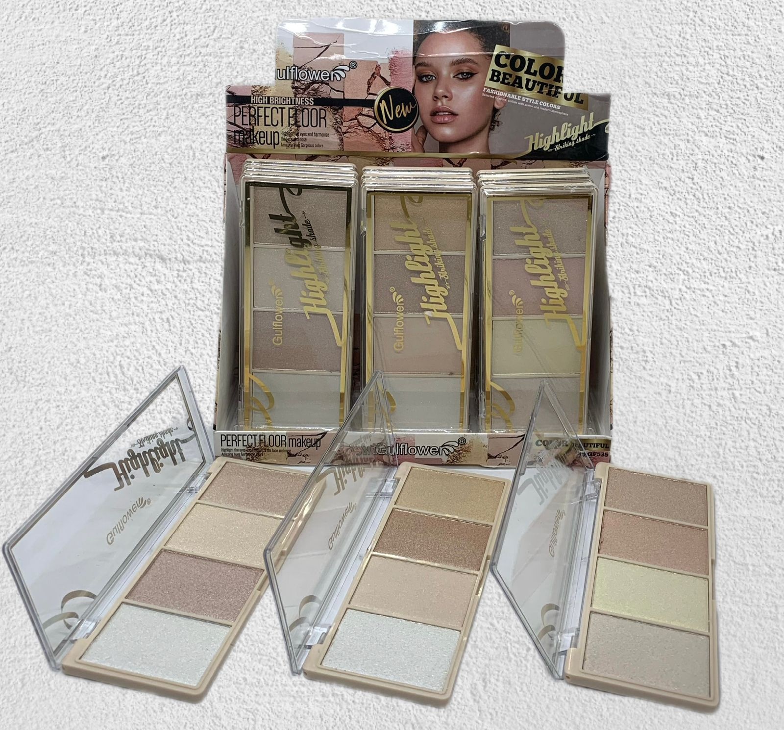 Gulf-lower 4 in 1 Highlighter 1 Pc (Item No : 535)