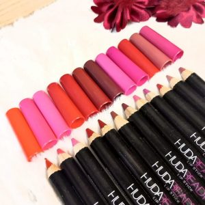 Huda Beauty Eye & Lip Color Pencil 12 Pcs Pack (Moti)