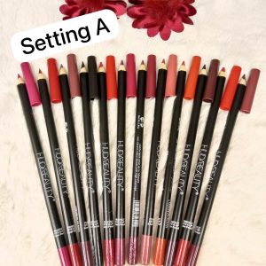 Huda Beauty Eye & Lip Color Pencil 12 Pcs Pack (Patli)