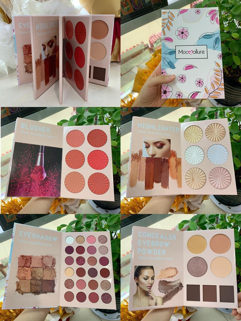 MOCALLURE 4 in 1 Book Palette (Flower)