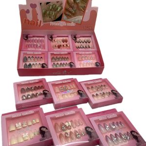 Pink Key Nails (Item No 2416 Stone)