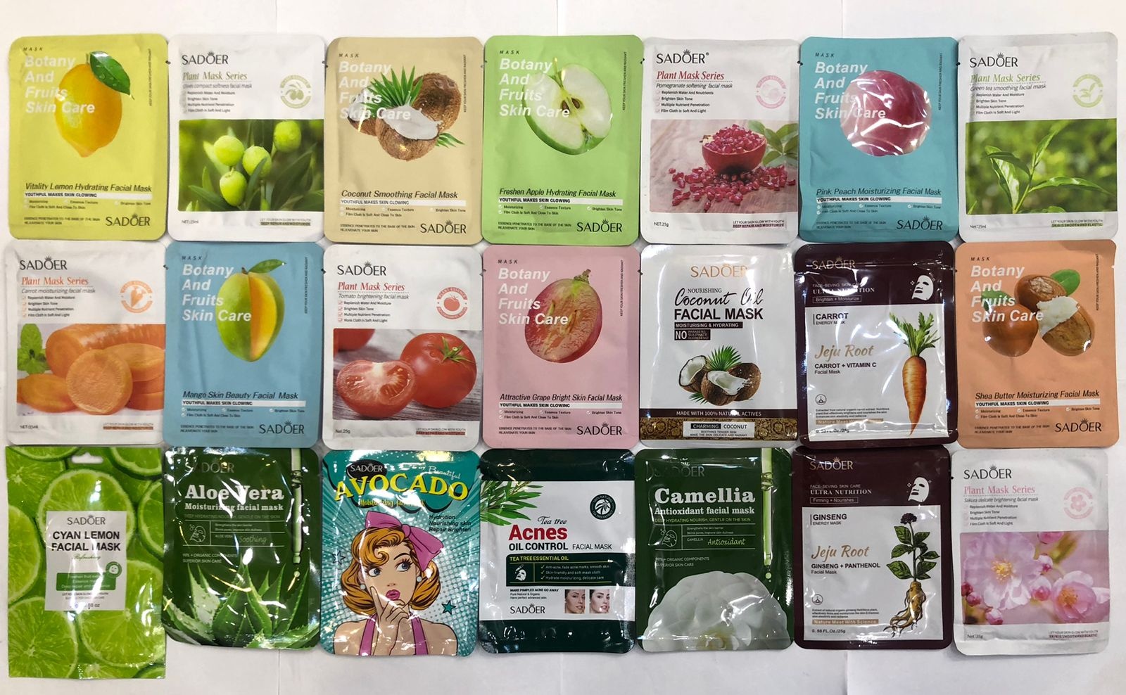 SADOER Face Sheet Mask 1 Pc