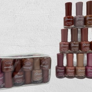 Glamour Permanent Nail Polish 12 Pcs Box