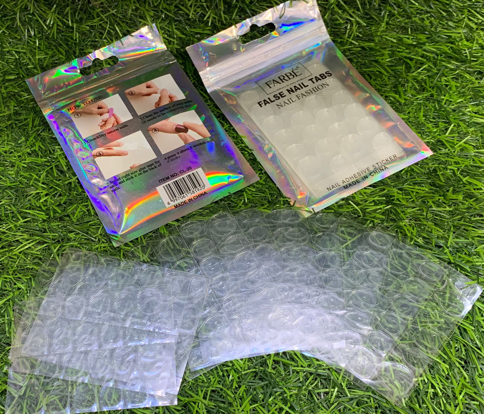 Nails Stickers 12 Sheets Pack