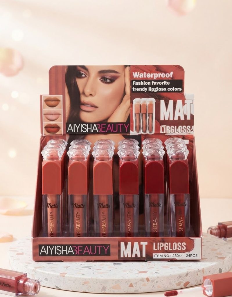 AIYISHABEAUTY Matte Lipgloss 6 Pcs Set (Item No : 23041)