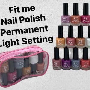Fit me Permanent Nail Polish (12Pcs Pack)