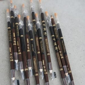 FRS 2in1 Eyebrow Black & Brown Pencil